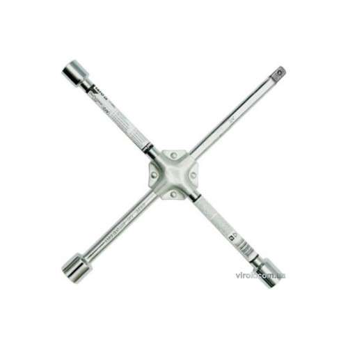 Ключ для коліс хрестоподібний YATO 24х27х32x3/4