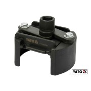Ключ до оливного фільтру розвідний YATO : Ø80-105 мм під вороток з квадратом 1/2" [20]