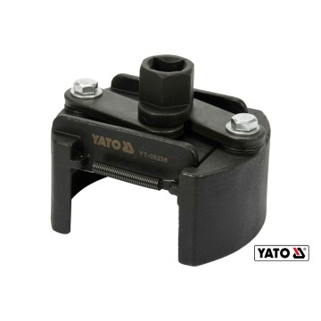 Ключ до оливного фільтру розвідний YATO : Ø80-105 мм під вороток з квадратом 1/2