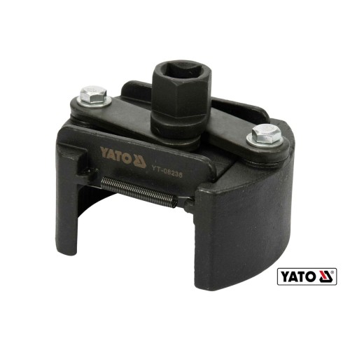 Ключ до оливного фільтру розвідний YATO : Ø80-105 мм під вороток з квадратом 1/2