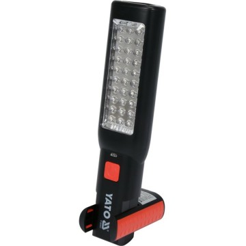 Світильник переносний світлодіодний YATO 30/7 LED акумулят. 3,7 V з зарядкою від 220/ 12 V [10/30]