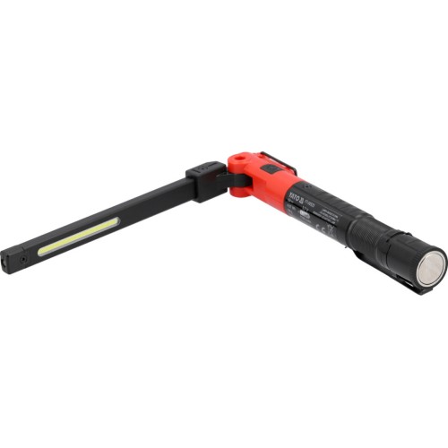 Світильник для майстернь діодний YATO COB/SMD LED акумул. 3,7 V 1,1 АГод, 5 Вт, макс.освітл.- 350 Lm