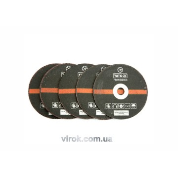 Диски відрізні по металу YATO, для YT-0993, 5 шт. [12/48]