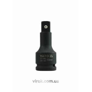 Подовжувач ударний YATO : квадрат 3/4