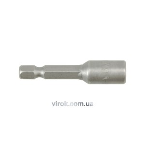 Насадка торцева магнітна 6-гранна YATO : HEX М6 x 48 мм. HEX Ø= 1/4