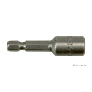 Насадка торцева магнітна 6-гранна YATO : HEX M8 x 48 мм, HEX Ø= 1/4