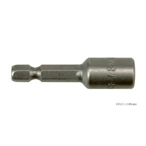 Насадка торцева магнітна 6-гранна YATO : HEX M8 x 48 мм, HEX Ø= 1/4