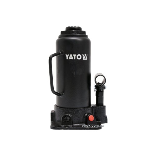 Домкрат гідравлічний стовбцевий YATO : 12 т, H= 230 - 465 мм [2/72]