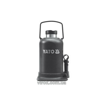 Домкрат гідравлічний стовбцевий YATO : 15 т, H= 231-498 мм [2]