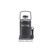 Домкрат гідравлічний стовбцевий YATO : 30 т, H= 244 - 492 мм [1]