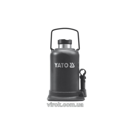 Домкрат гідравлічний стовбцевий YATO : 30 т, H= 244 - 492 мм [1]