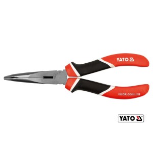 Довгогубці вигнуті YATO l=160мм CrV 55 [6/60]