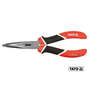 Довгогубці вигнуті YATO, l=200мм CrV [6/60]