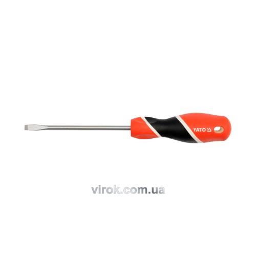 Викрутка плоска YATO : шліц SL5 х 150 мм [12/60/240]