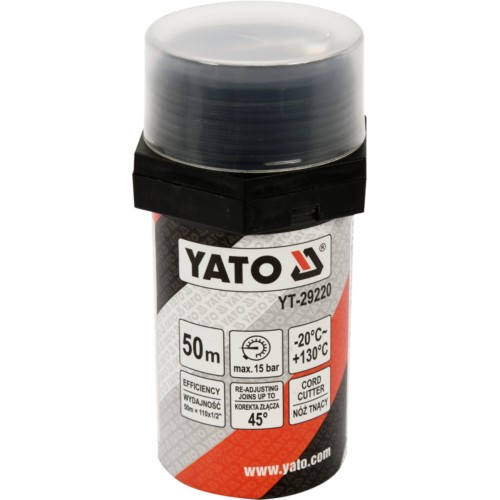 Нитка ущілювальна різьбових сполучень YATO, l= 50 м, для тиску ≤ 15 Bar, в капсулі [25]