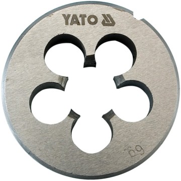 Плашка YATO М5 х 0.8 мм, HSS М2, m= 20 г [100/400]