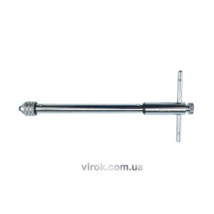 Вороток для мітчиків з тріщаткою YATO : M5-M12, L= 300 мм [20/40]