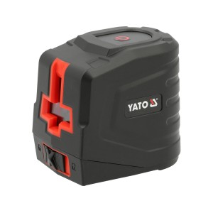Нівелір лазерний самонівелюючий YATO гориз./вертик промені, діапазон- 25 м, точність- ±1,5 мм/ 5 м