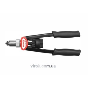 Заклепочник дворучний YATO для нітогайок М5-12 мм, L= 338 мм [6/120]