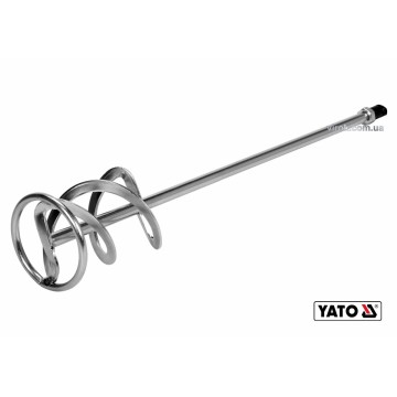 Міксер для буд. сумішей оцинкований YATO : Ø100 x600 мм, M14, max 10-20 кг [16]