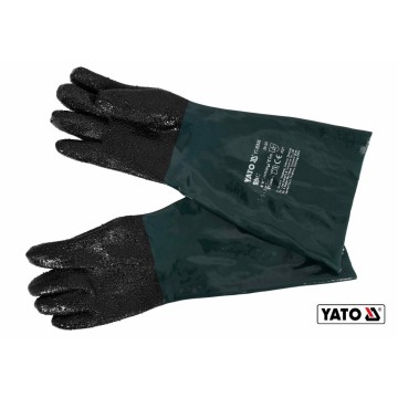 Рукавиці робочі YATO для піскоструйних робіт [25/400]