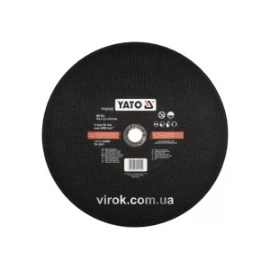 Диск відрізний по металу YATO : Ø= 355 x 25,4 мм, h= 3,2 мм до YT-82180  [25]