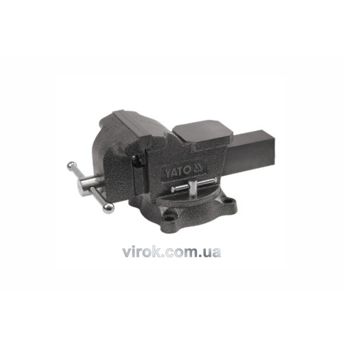 Лещата слюсарні обертові з наковальнею YATO, b= 125 мм, m= 10 кг [2]