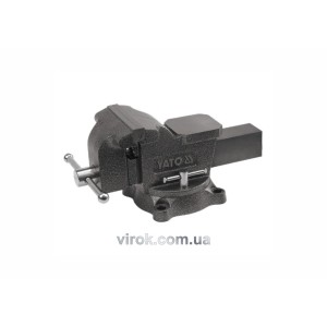 Лещата слюсарні обертові з наковальнею YATO, b= 150 мм, m=15 кг [1/48]