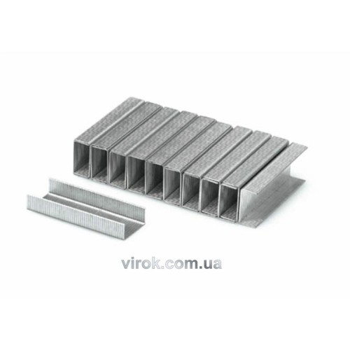 Скоби до степлера YATO : h= 14 мм, b= 11,2 мм, t= 0,7 мм, уп. 1000 шт. [40/160]