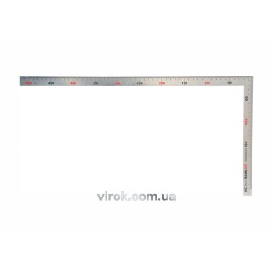 Кутник сталевий прямокутний YATO : 90° L= 250 х 500 мм [10/50]