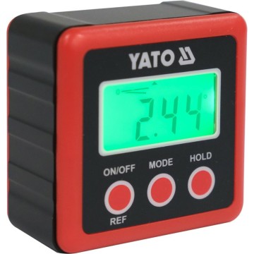 Кутомір електронний YATO 4х0-90°. 2 х 1,5V ААА [9]