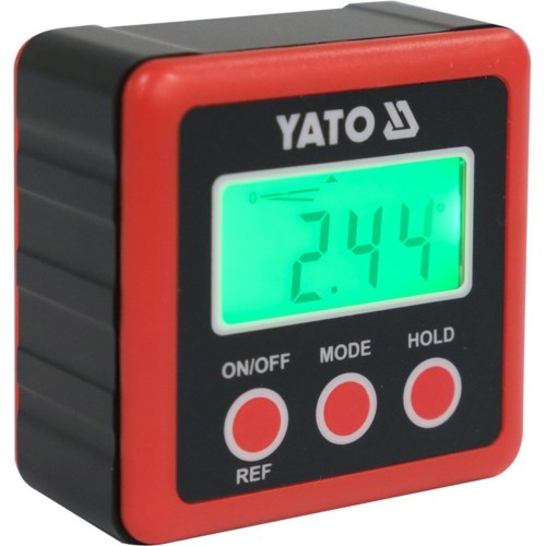 Кутомір електронний YATO 4х0-90°. 2 х 1,5V ААА [9]