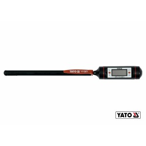 Термометр електронний YATO з зондом- 130 мм, діапазон- -50ºС- +300ºС, живлення- 1.5 В (LR44) [50]