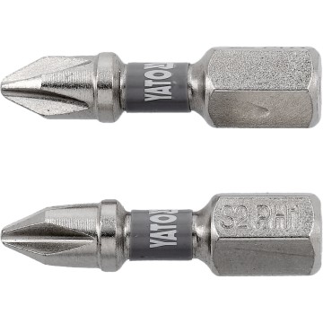 Насадка викруткова YATO PH1 х 25мм. HEX 1/4
