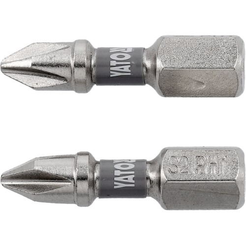 Насадка викруткова YATO PH1 х 25мм. HEX 1/4