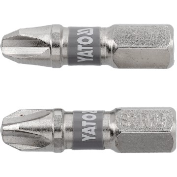 Насадка викруткова YATO PH3 х 25мм. HEX 1/4