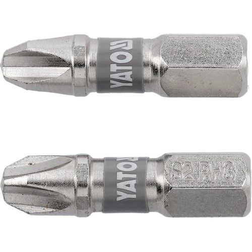 Насадка викруткова YATO PH3 х 25мм. HEX 1/4