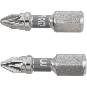 Насадка викруткова YATO PZ1 х 25мм. HEX 1/4