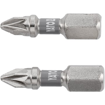 Насадка викруткова YATO PZ1 х 25мм. HEX 1/4