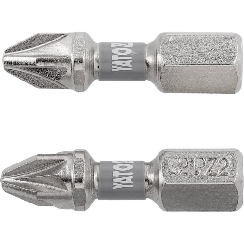 Насадка викруткова YATO PZ2 х 25мм. HEX 1/4