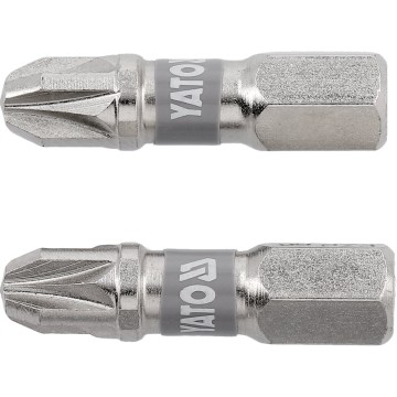Насадка викруткова YATO PZ3 х 25мм. HEX 1/4