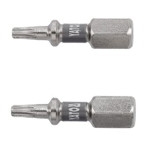 Насадка викруткова YATO TORX T10 х 25мм. HEX 1/4