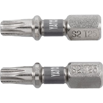 Насадка викруткова YATO TORX T25 х 25 мм. HEX 1/4