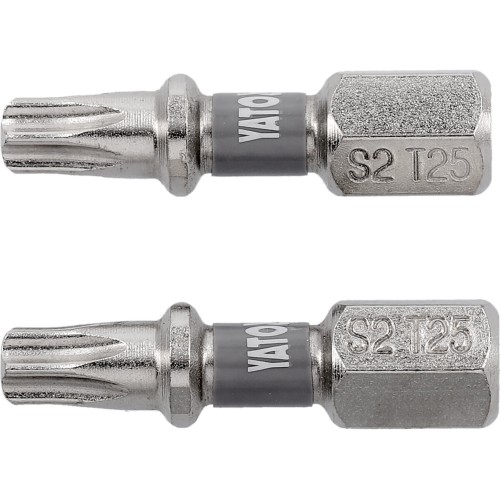 Насадка викруткова YATO TORX T25 х 25 мм. HEX 1/4