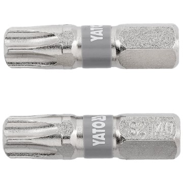 Насадка викруткова YATO TORX T40 х 25 мм. HEX 1/4