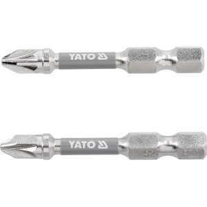 Насадка викруткова YATO PZ2 х 50мм. HEX 1/4