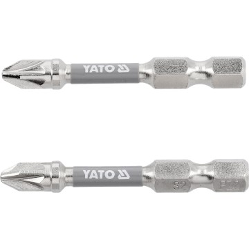 Насадка викруткова YATO PZ2 х 50мм. HEX 1/4