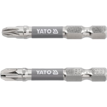 Насадка викруткова YATO PZ3 х 50мм. HEX 1/4