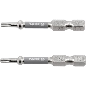 Насадка викруткова YATO TORX T10 х 50 мм. HEX 1/4