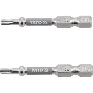 Насадка викруткова YATO TORX T15 х 50 мм. HEX 1/4